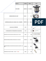 Lista de Precios A Distribuidores