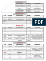 Calendario 2019 Ecuestre