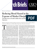 Reducing Moral Hazard at The Expense of Market Discipline: The Effectiveness of Double Liability Before and During The Great Depression