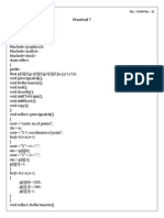 Practical 7 (A) 2D-Reflection:: Div.:-B Roll No.: - 31