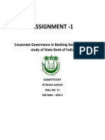 Assignment - Corporate Governance