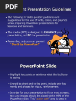 Powerpoint Guidelines