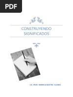 Construyendo Significados. Alumnos.
