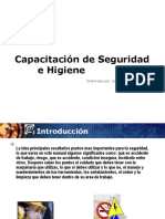 Capacitacion de Seguridad e Higiene