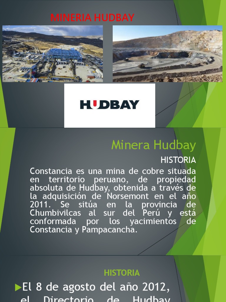 Mina Constancia de Hudbay en Perú | PDF | Minería | Cobre
