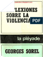 Sorel, Georges - Reflexiones sobre la violencia (1978, La Pléyade).pdf