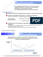 Gestión estratégica de la capacidad de planta