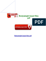 Bodyweight Beast Files PDF