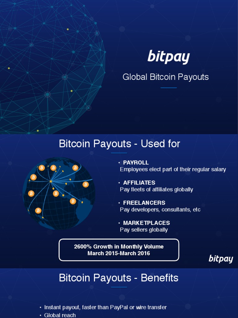 Global Bitcoin Payouts Guide | PDF | Bitcoin | Pay Pal