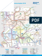 Bahnland Bayern Liniennetzplan 2018