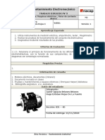 Mantenimiento Electromecánico: Trabajo Dirigido N°3