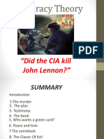 Conspiracy Theory: "Did The CIA Kill John Lennon?"