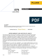 Fluke 375 Clamp Meter Manual