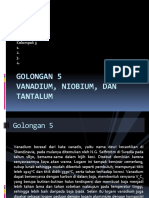 Anorganik GOLONGAN 5 Kelompok 5