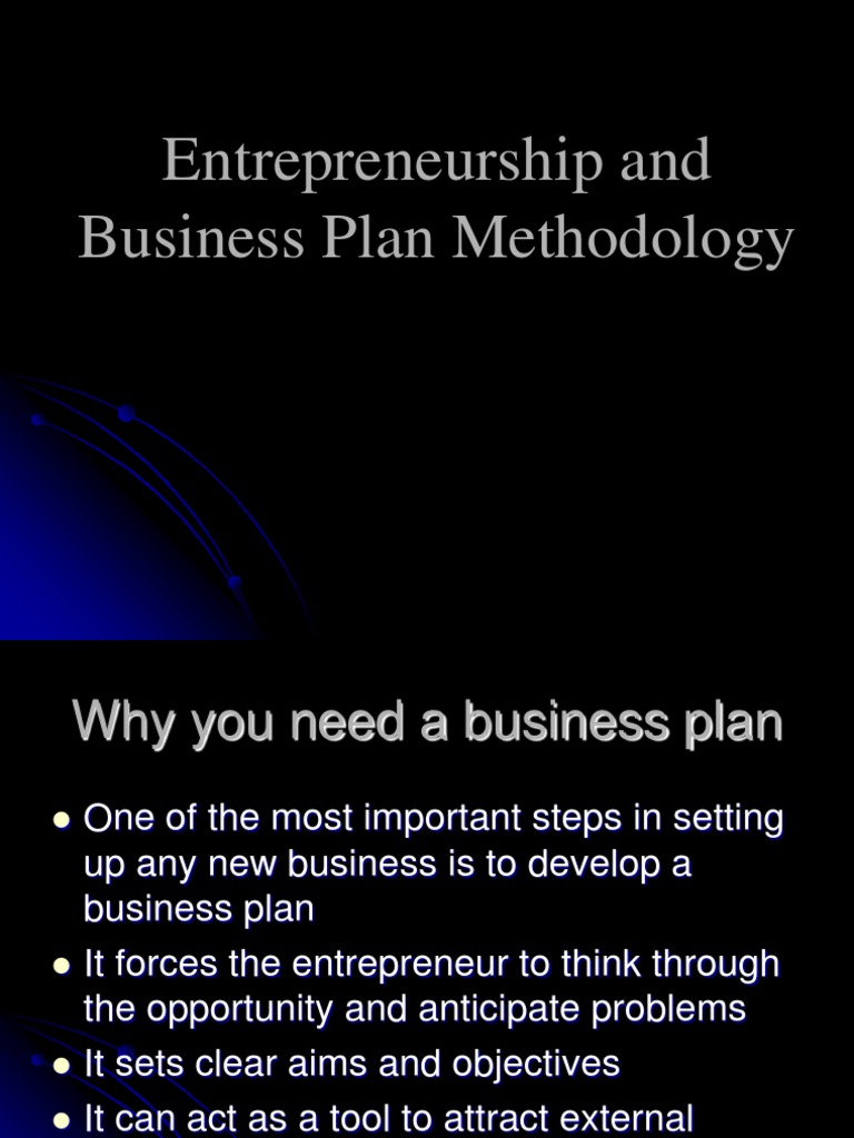 Entrepreneurship and Business Plan Methodology | PDF | Swot Analysis ...