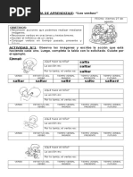 verbos prueba