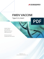 FMDV Vaccine: Type O, A, Asia1