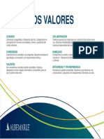 Carta Valores Albemarle