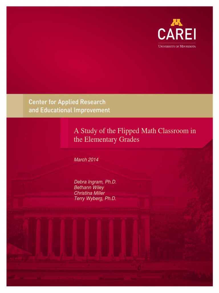 Flipped Math Classroom Study in Grades 4-5 | PDF | Classroom | Teachers