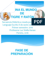 Secuencia Didáctica El Tigre y El Ratón