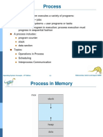 Process: 3.1 Silberschatz, Galvin and Gagne ©2009 Operating System Concepts - 8 Edition