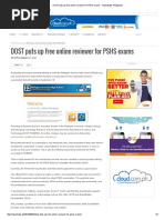 DOST Puts Up Free Online Reviewer For PSHS Exams