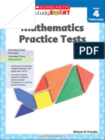 Math Practice - Tests - Level - 4 PDF