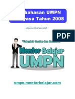 Pembahasan Soal UMPN Rekayasa 2008 PDF
