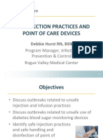 5.00 Safe Injection Practices Point of Care Devices