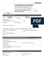 Application Form ICDF