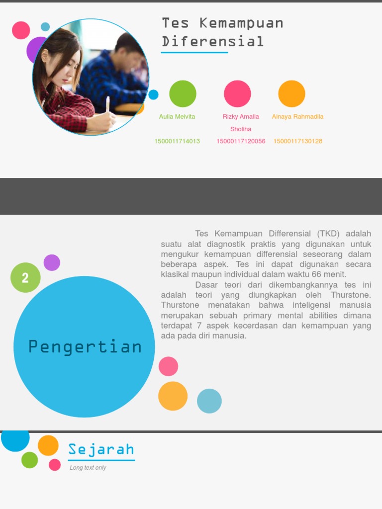 Kel 10 Tes Kemampuan Diferensial