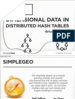 Dimensional Data In: Distributed Hash Tables