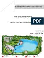 Owner / Developer: Dmia Group: Landscape Proposal Presentation For Upgrading of Public Park at Setapak Jaya
