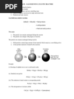 Unit Ii - Gas-Solid Non-Catalytic Reactors