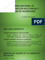 Sistema Nacional de Programacion Multianual 