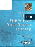 How To Determine Your Desired Outcomes For Change