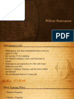 Shakespeare's Life