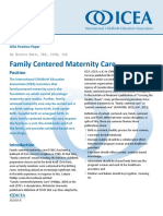 Family Centered Maternity Care PP2017