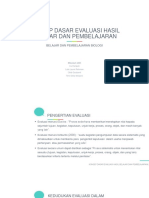 BPB - Konsep Dasar Evaluasi Hasil Belajar Dan Pembelajaran