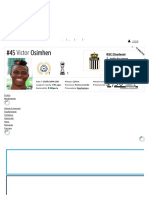 Victor Osimhen - Profilo Giocatore 18 - 19 - Transfermarkt