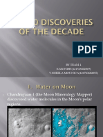 Top 10 Discoveries of The Decade