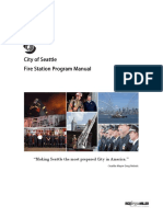 City Seattle Fire Station Program Manual