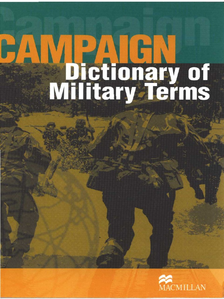 Campaign Dictionary of Military Terms PDF PDF