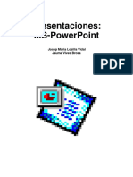 Presentaciones Con MS-PowePoint PDF