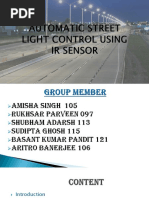 Automatic Street Light Control Using IR Sensor