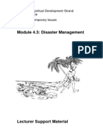 SSD Ci 4 3 Disaster Management Lecturer