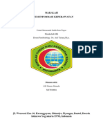 Makalah Sistem Informasi Keperawatan