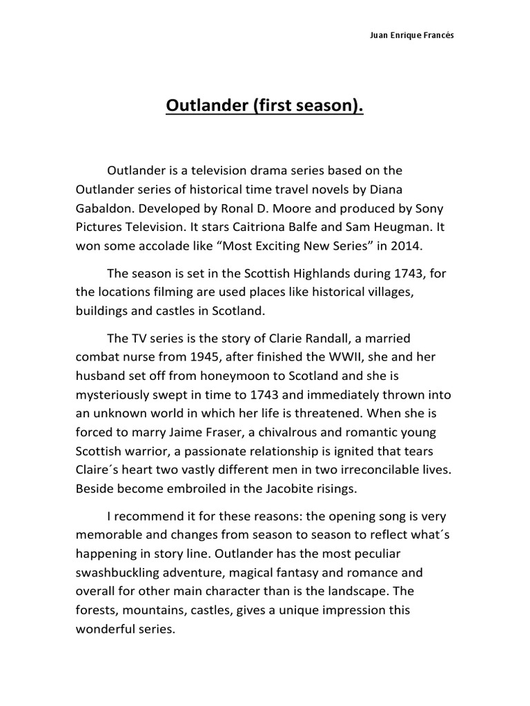 Outlander | PDF | Art | Classics
