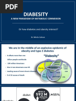 Diabesity: A New Paradigm of Metabolic Connexion