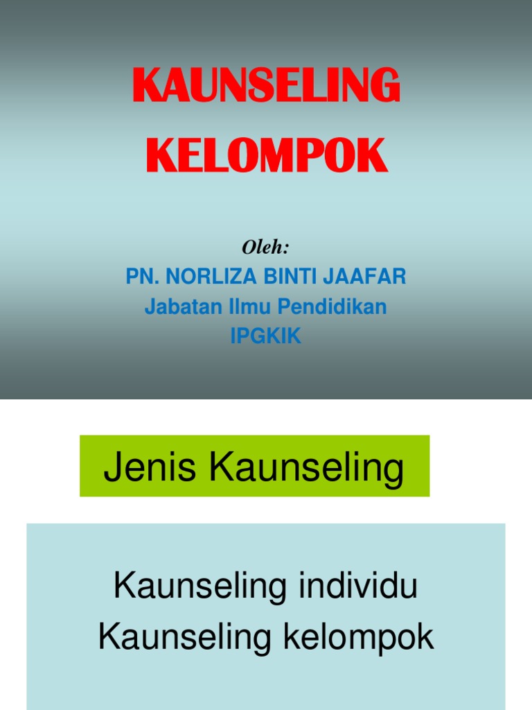 2 Perkhidmatan Bimbingan Dan Kaunseling Pdf